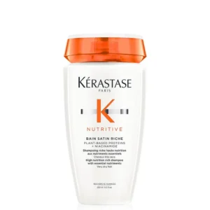 Shampoo Kérastase Nutritive Bain Satin Riche Nutrición Intensa Del Cabello 250ml