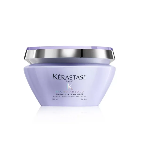 Kérastase Blond Absolu Masque Ultra-Violet - Mascarilla Neutralizante para Cabello Rubio