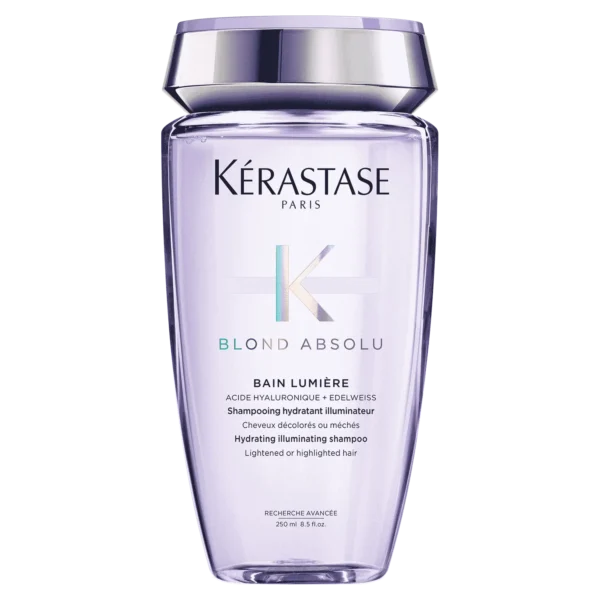 Kérastase Blond Absolu Bain Ultra-Violet - Shampoo Neutralizante para Cabello Rubio y Decolorados