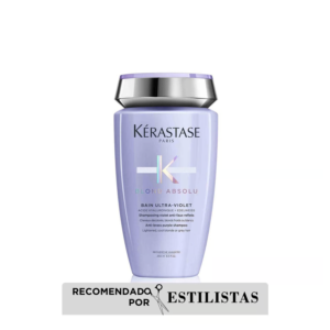 Kérastase Blond Absolu Bain Ultra-Violet - Shampoo Neutralizante para Cabello Rubio y Decolorados 250 ml