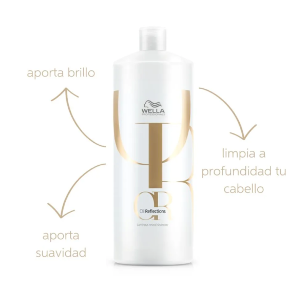 Shampoo Wella Oil Reflections - Imagen 2