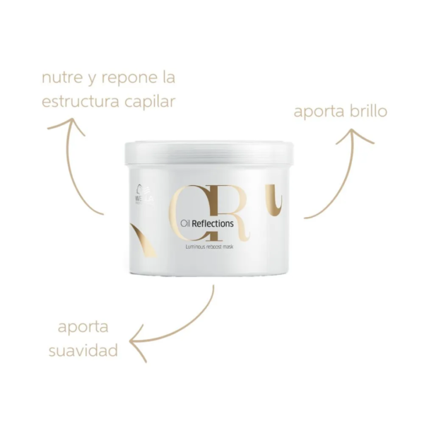 Mascarilla Wella Oil Reflections - Imagen 2