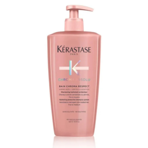 Shampoo Kérastase Chroma Absolu Respect hidratación cabello con color 500 ml
