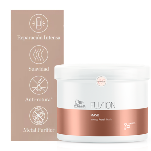 MASCARILLA WELLA FUSION 500 ML - Imagen 3